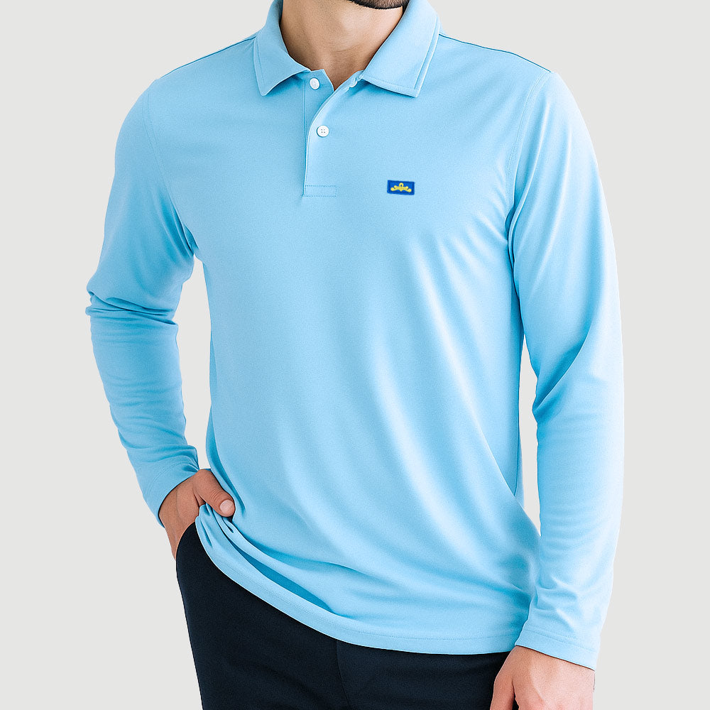 Men's Thermawick Winter Polo (ORGBDF-5|PKT/RSL)