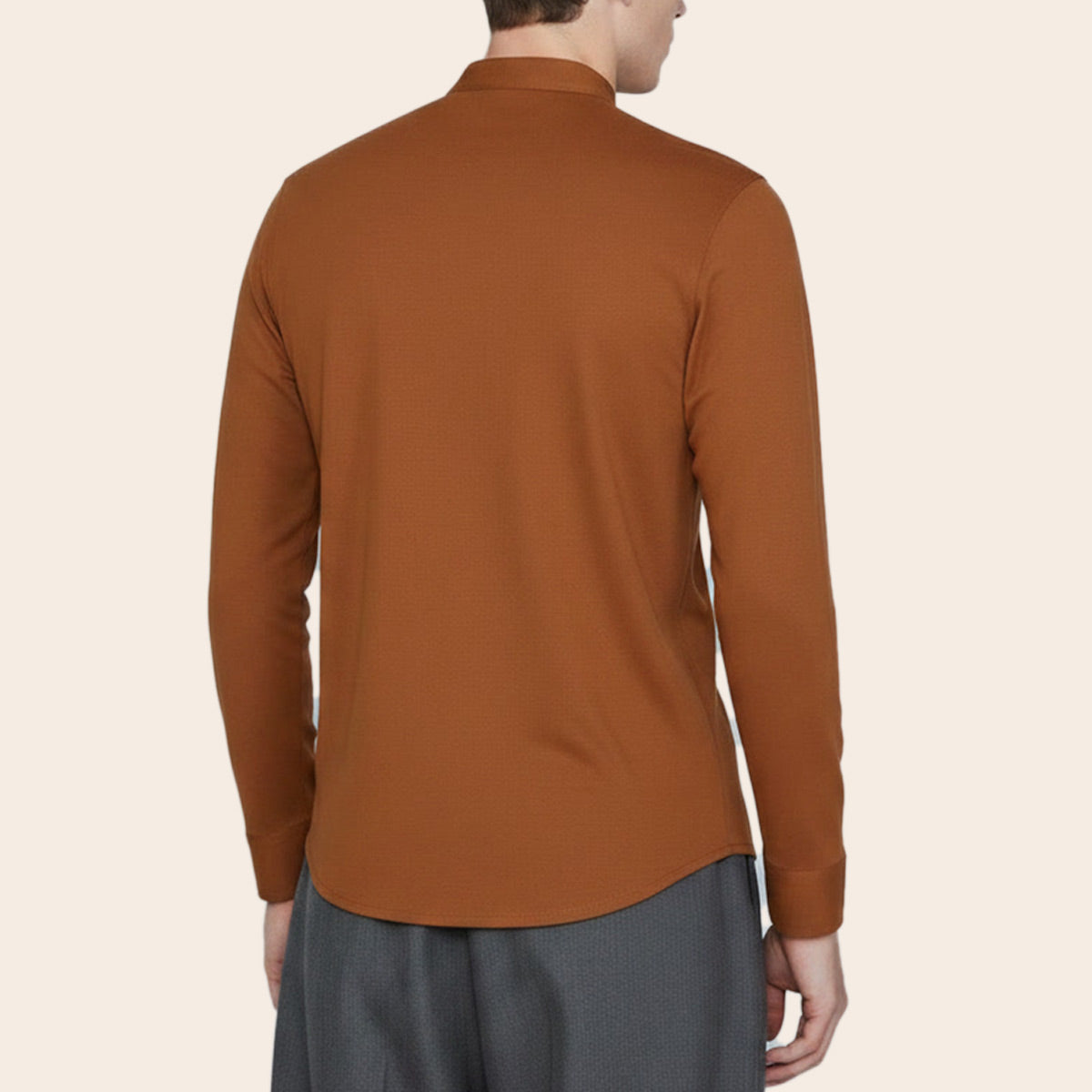 Men's Cotton Polyester Elastane Shirt (PKPCG-7|BND/SB1)