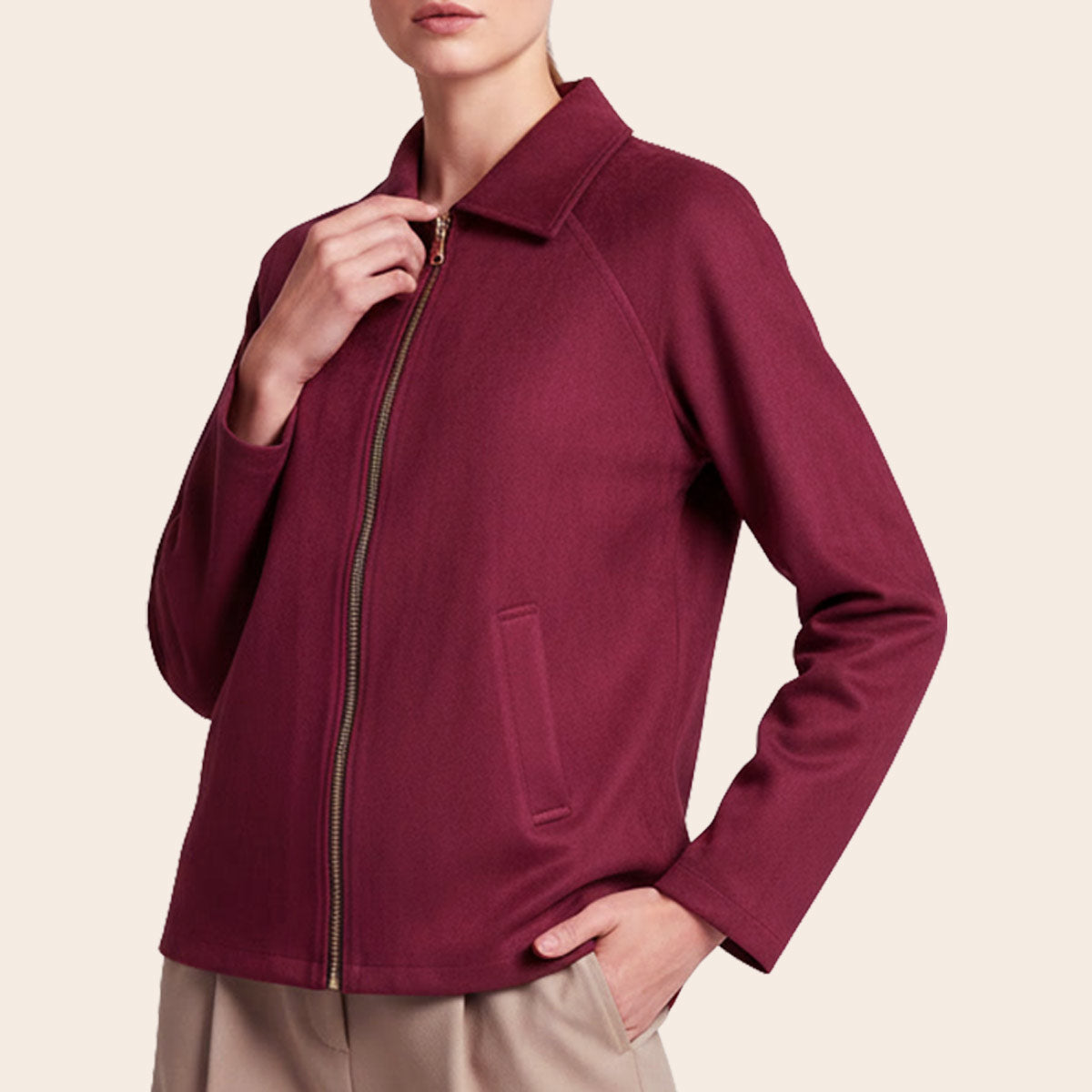 Women's Suede Jacket (ORGSUD-5|1807)