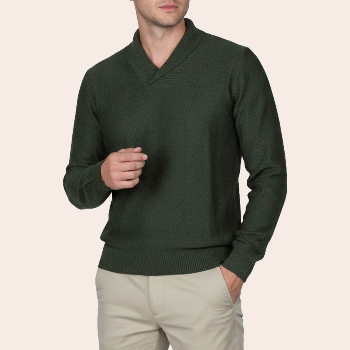 Men's Classic Lounge Sweater (PCSQ-112|CFC/FSL)