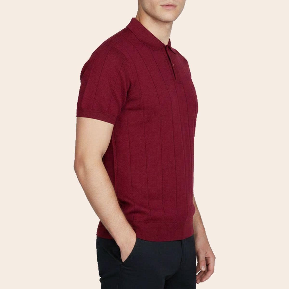 Men's Classic Lounge Polo Shirt (OXF-3|SLK/PLO)