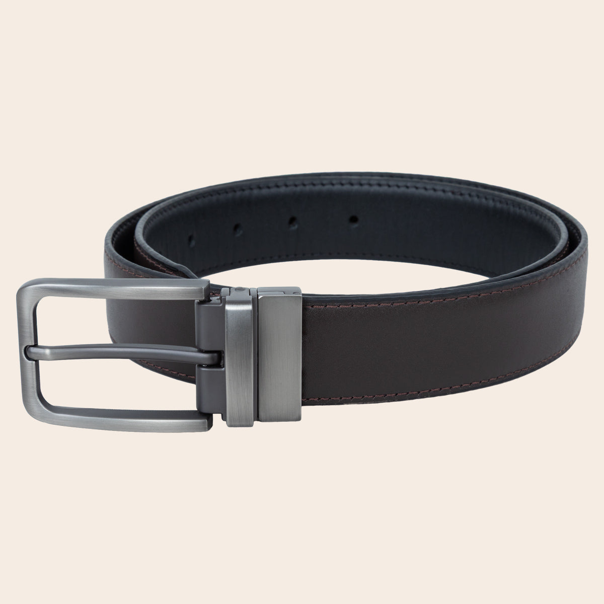 Men's Reversible Leather Belt (ZAL-102/BTL-1|MAT)