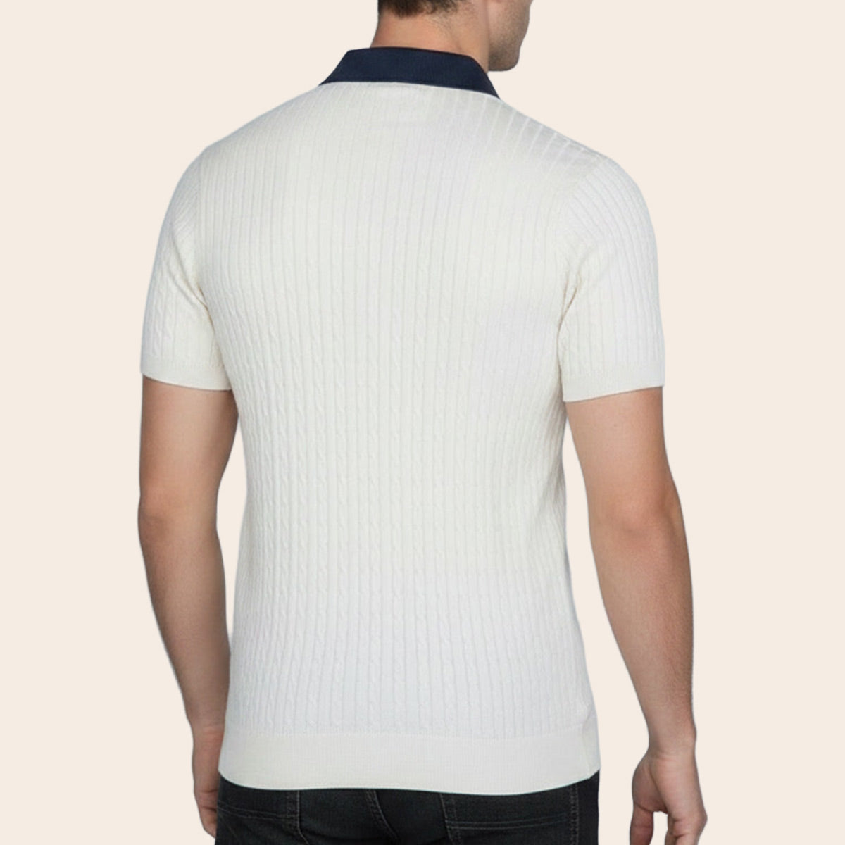 Men's Polo Shirt (ECRU-26/2-CTSL-32|SKT/PLO)