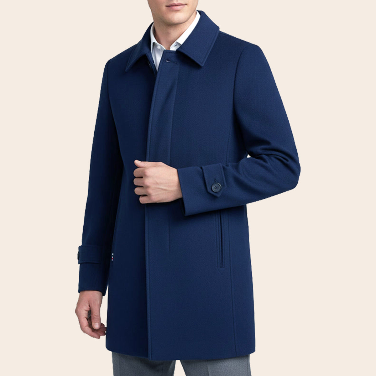 Men's Microfiber Half Coat (ORGKNT-5|MCT)