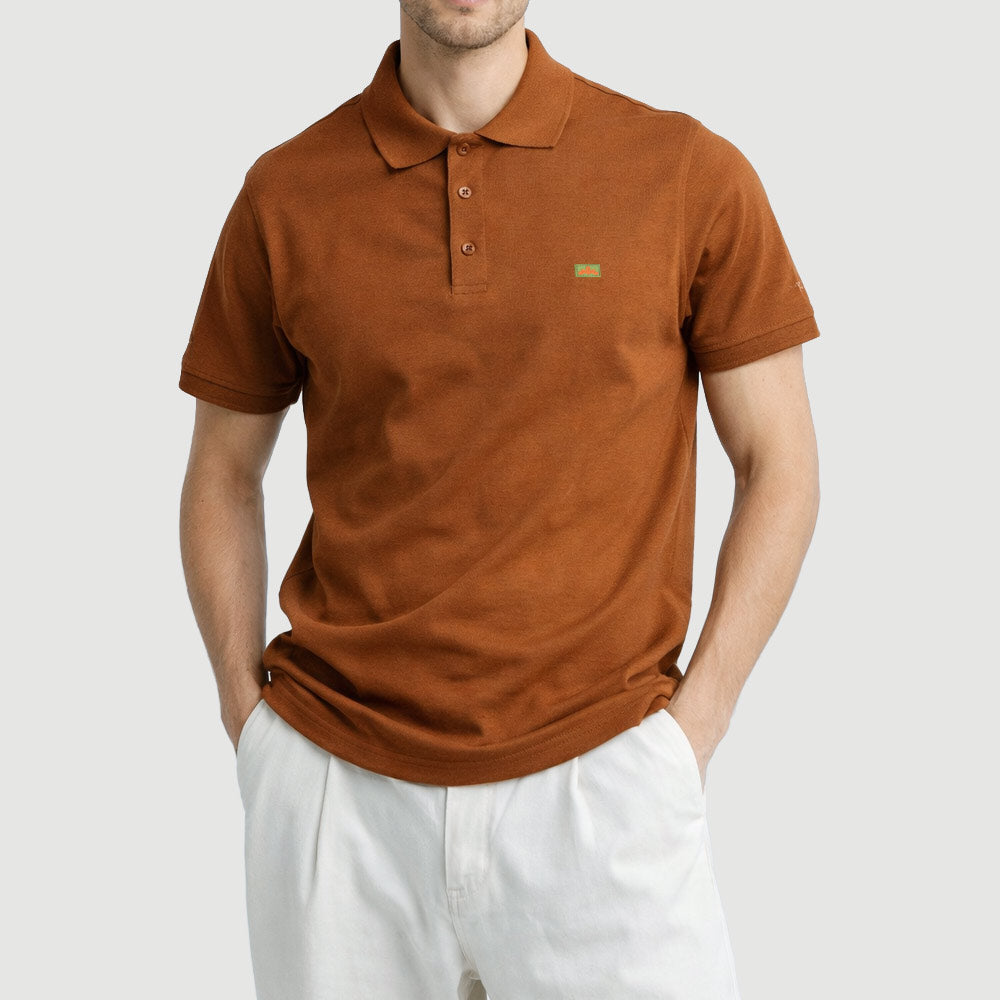 Men's Cotton Stretch Pique Golf Polo (PKPCG-7|PKT/HSL)