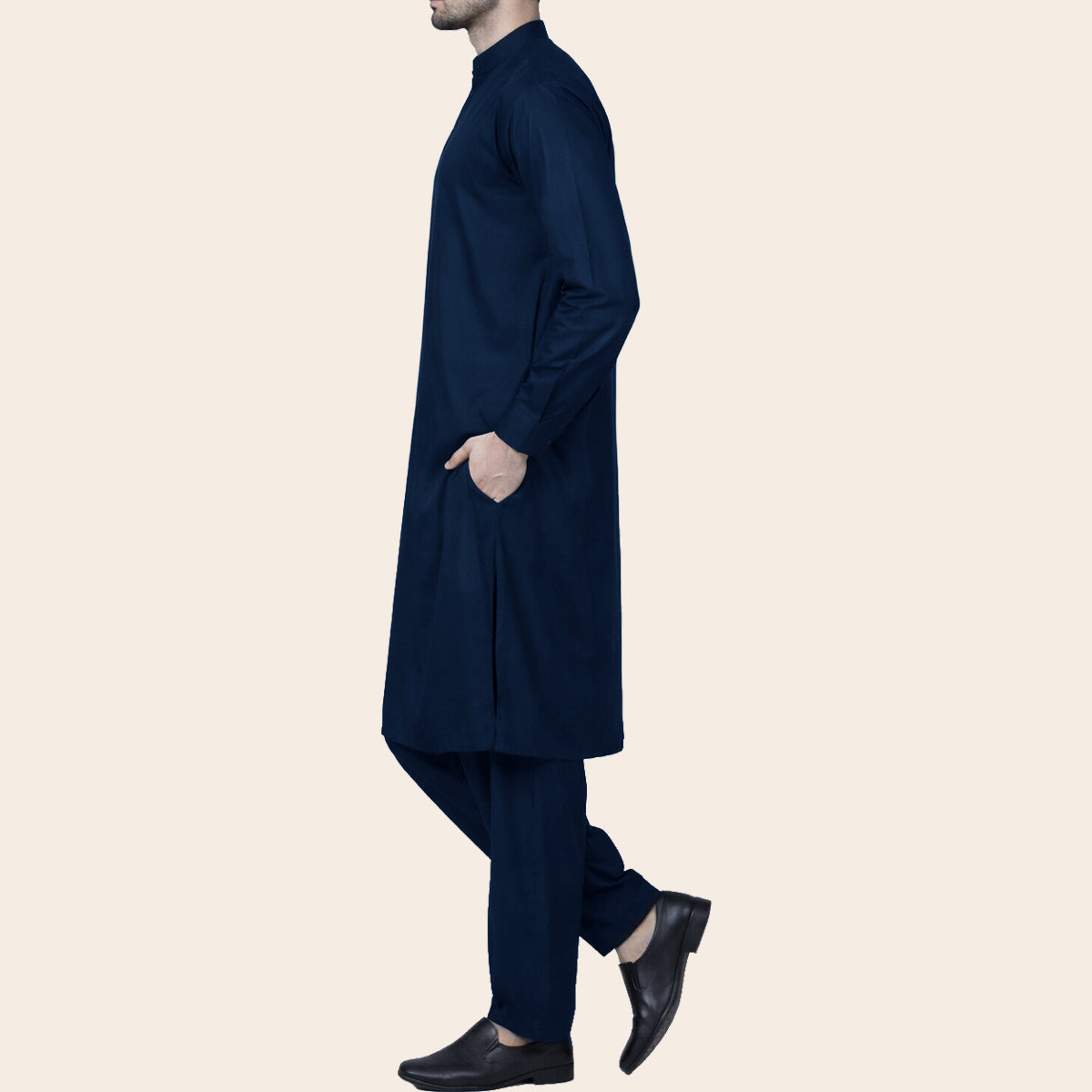 Men's Kameez Shalwar (RVLPSH-2|U3234/BND-CCF)