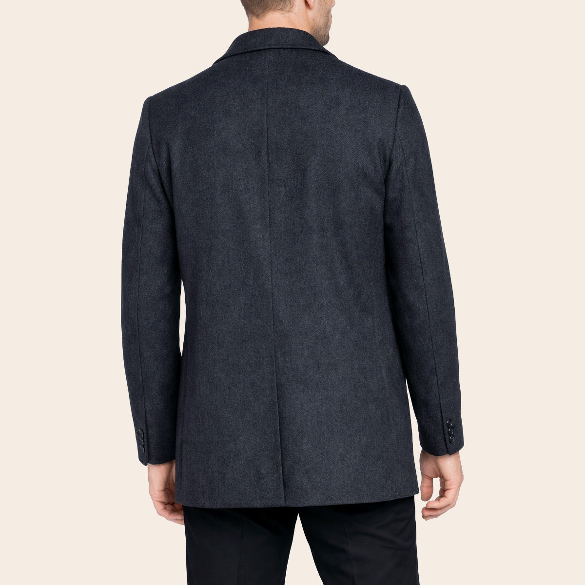 Men's Microfiber Half Coat (KNT-93|CLR)