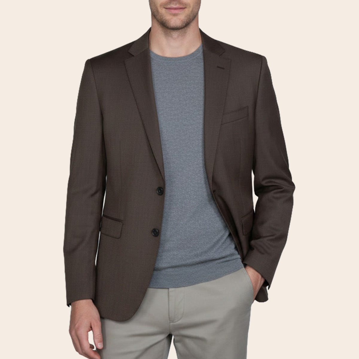 Men's Wool Blend Jacket (CPJKT-1|TLF/18)
