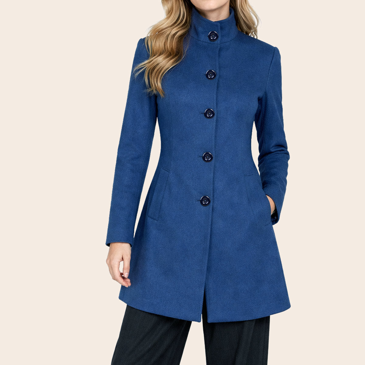 Women's Half Coat (KNT-91|B1027)