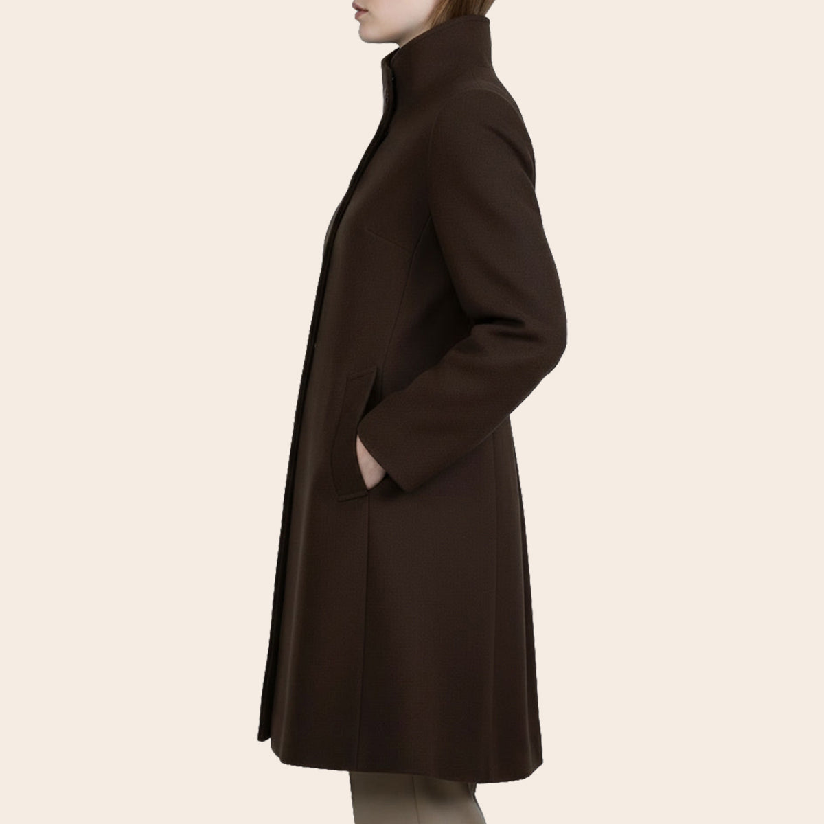 Women's Blazer Fabric Half Coat (ORGBLF-9|B1027)