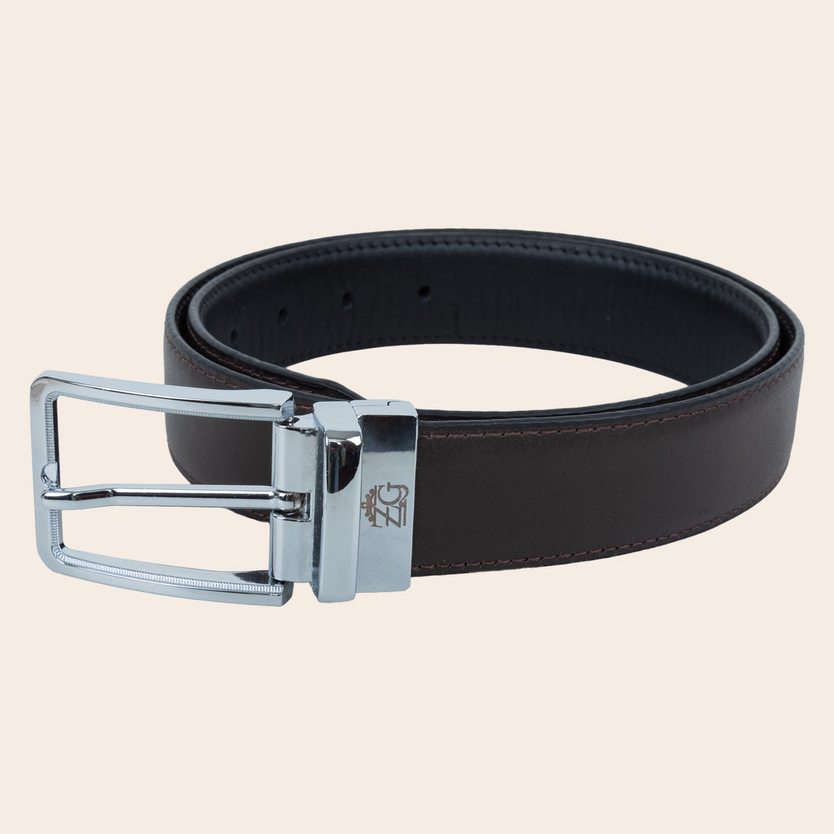 Men's Reversible Leather Belt (ZAL-90/BTL-1|MAT)