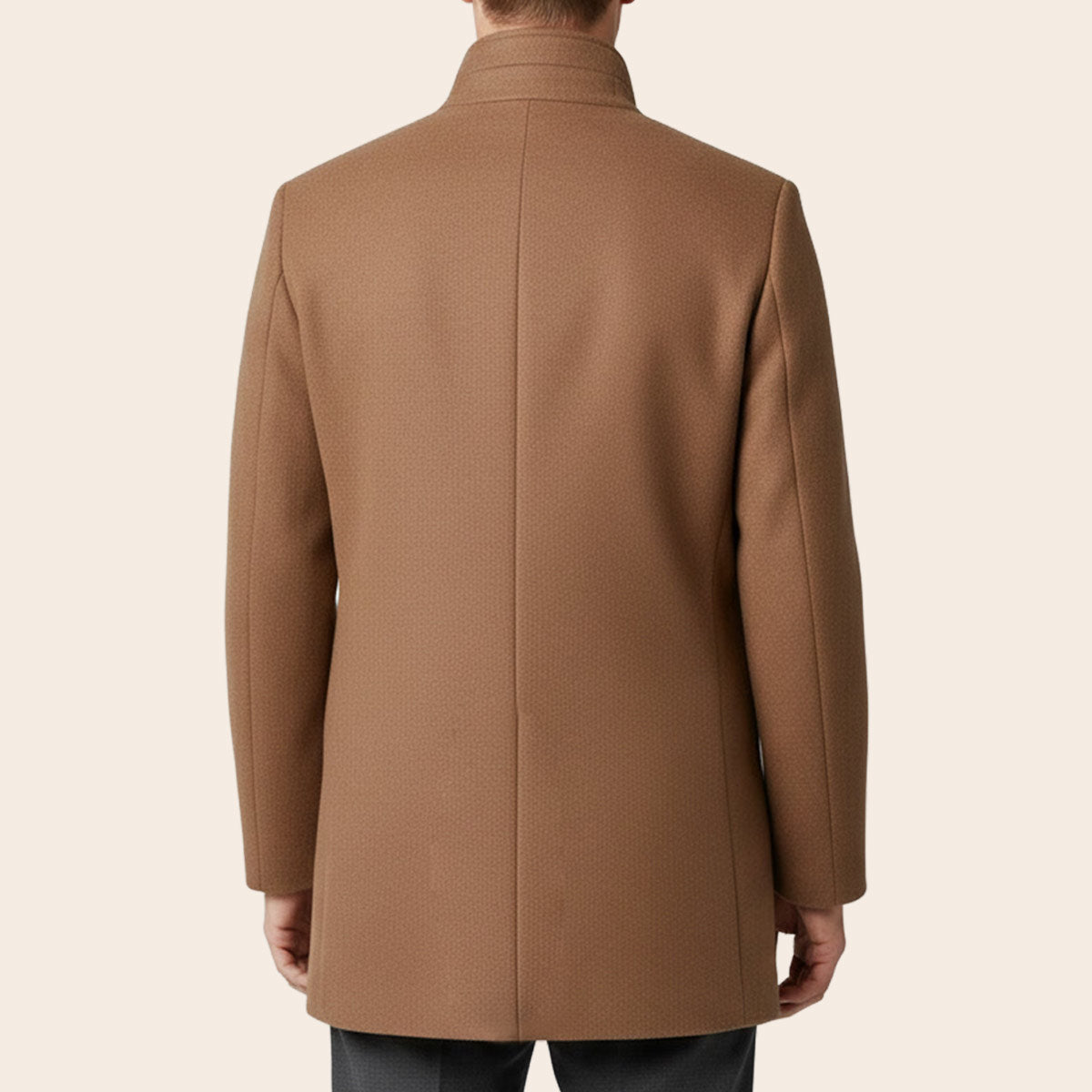 Men's Wool Blend Zipper Jacket (LBL-33|ZJ1)