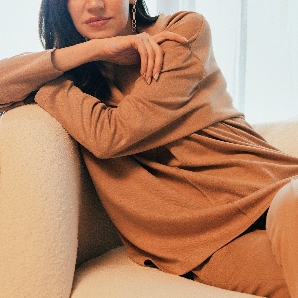 Women's Lyocot Crewneck Sweatshirt (JRCSS-13|1814/SPT)