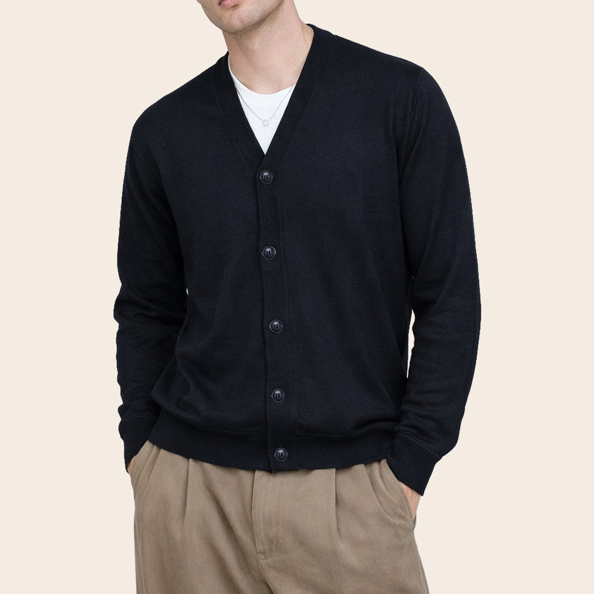 Men's Cardigan (WNP-160|VNK/FSL)
