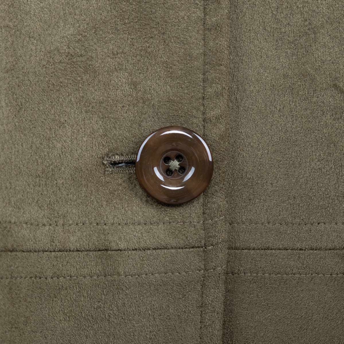 Women's Suede Over Coat (ORGSUD-7|1815)