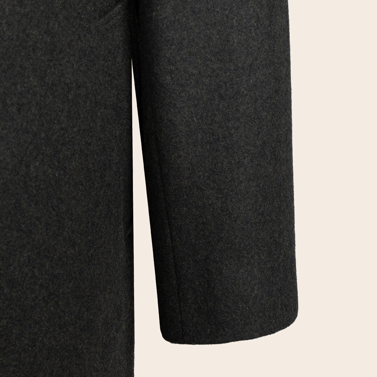 Men's Wool Blend Half Coat (LBL-32|CLR)