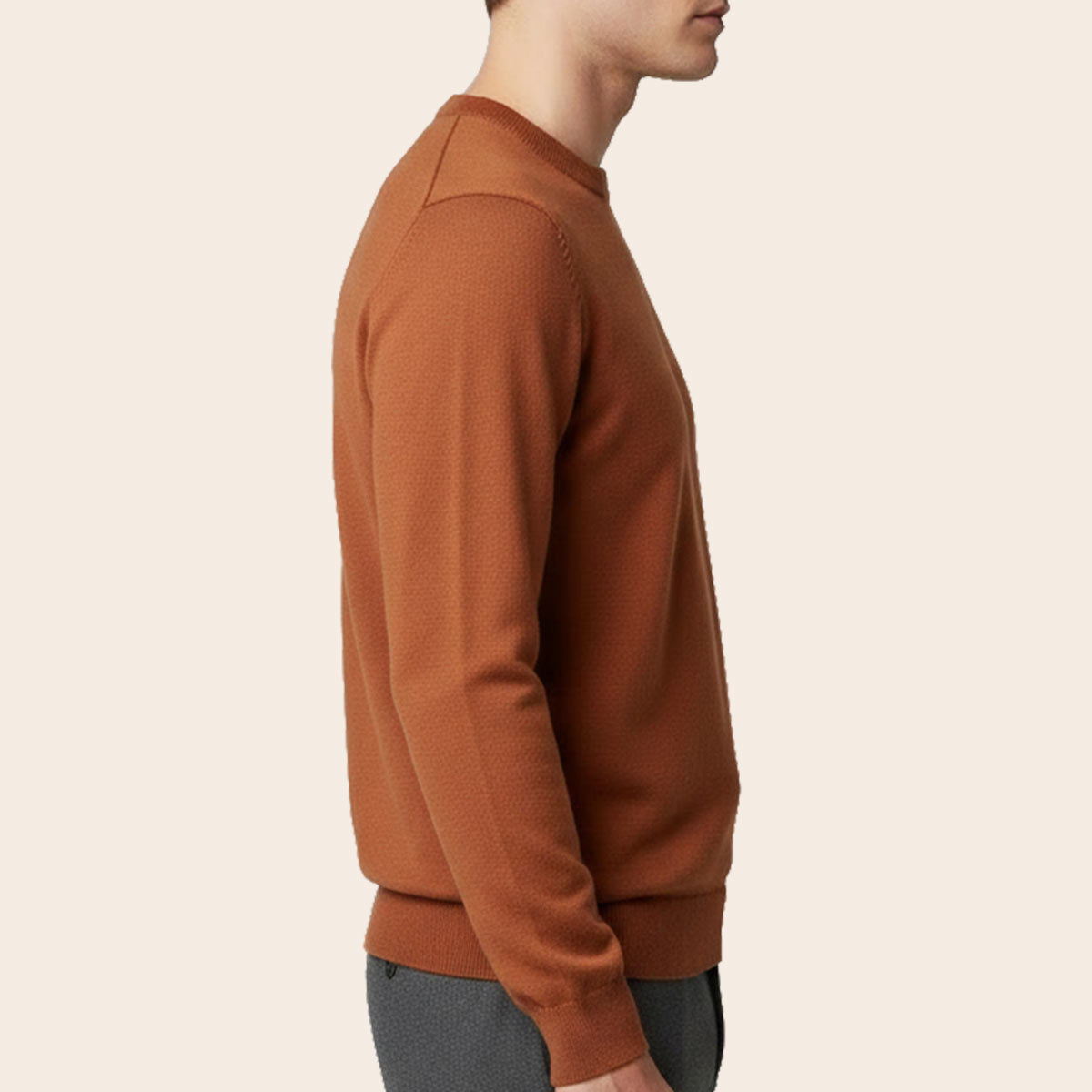 Men's Classic Lounge Sweater (PCSQ-023|RNK/FSL)