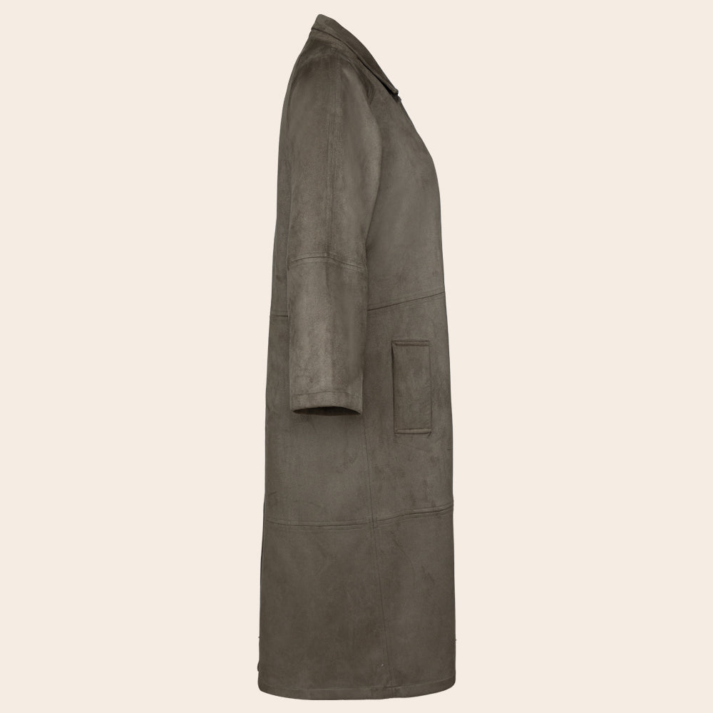 Women's Veloura Long Coat (ORGSUD-4|1815)