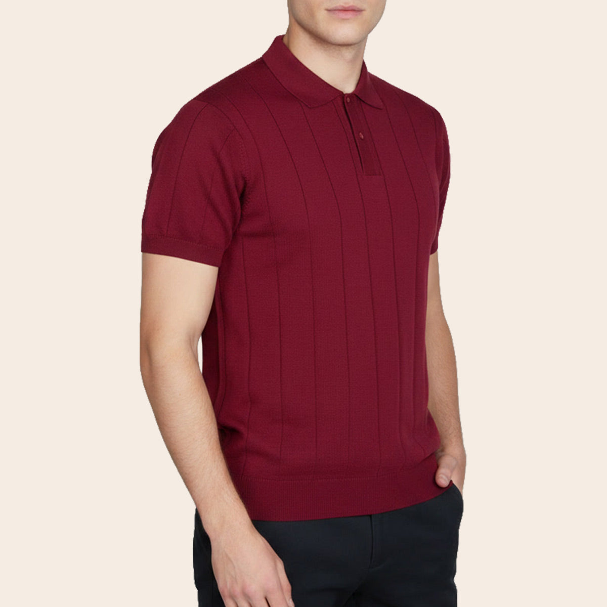 Men's Classic Lounge Polo Shirt (OXF-3|SLK/PLO)