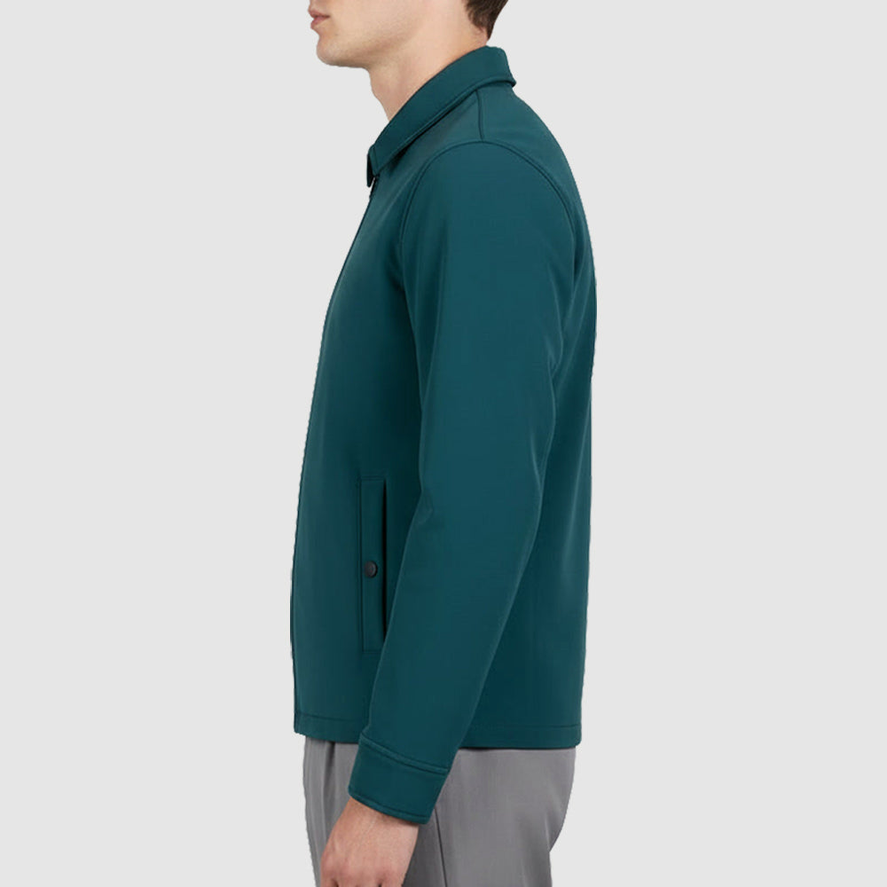 Men's  Softshell Down Jacket (ORGSSF-6|U3418/TBK)