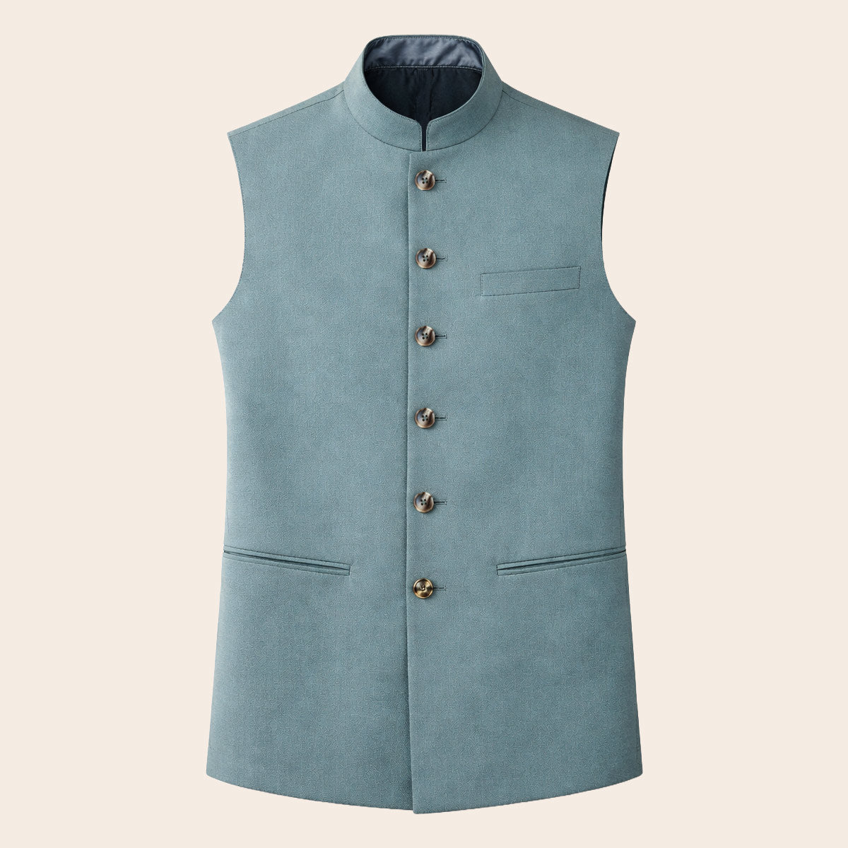 Men's Waist Coat (LIN-1447|REG)