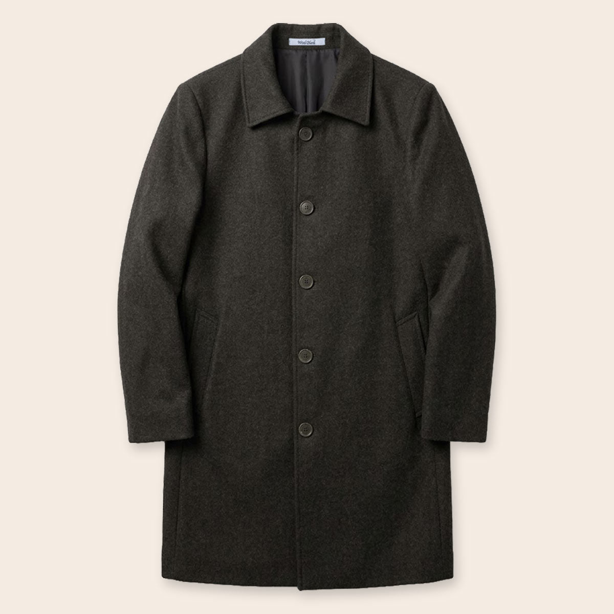 Men's Wool Blend Half Coat (LBL-32|CLR)