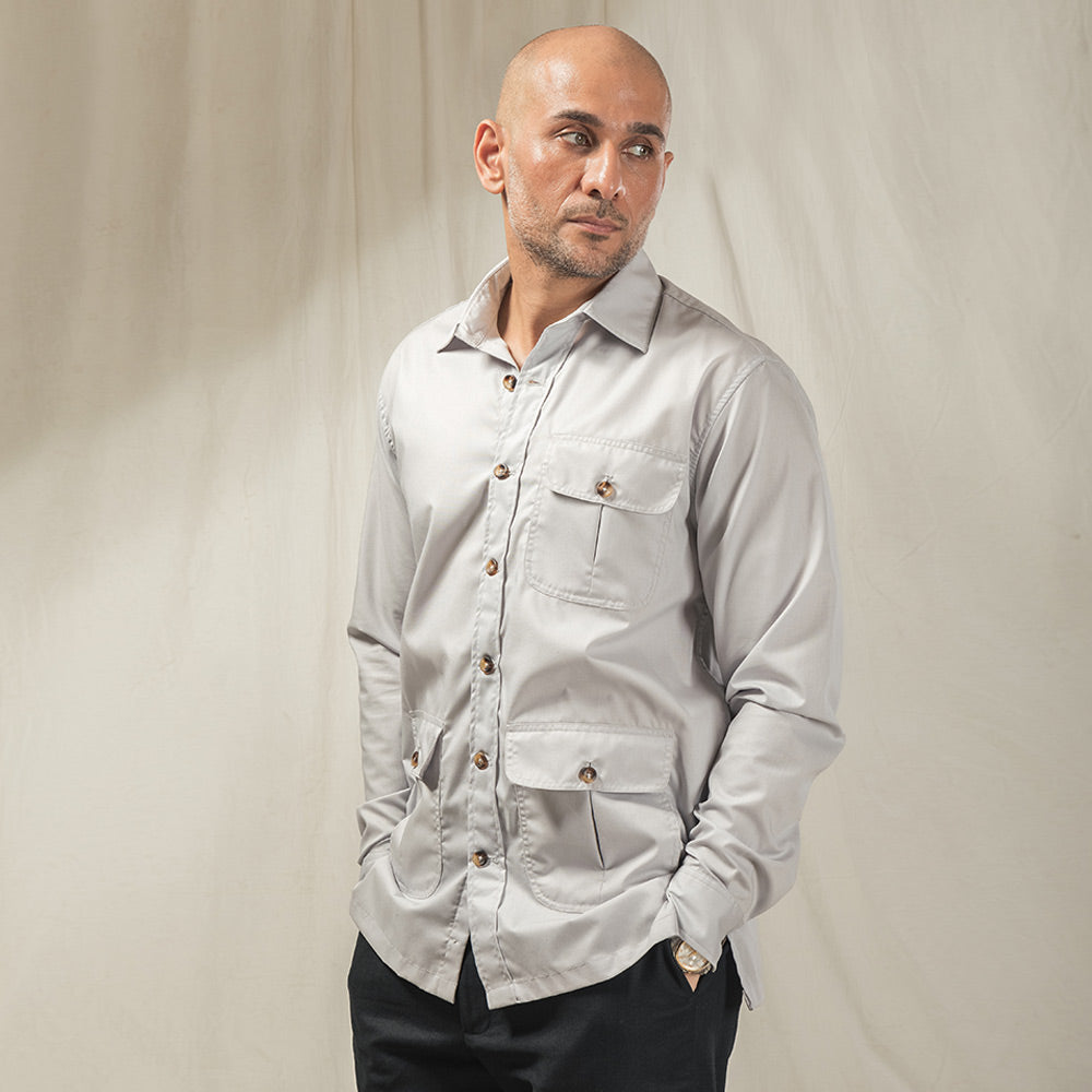 Men's Bush Coat (CTN-483|CLR/FSL)