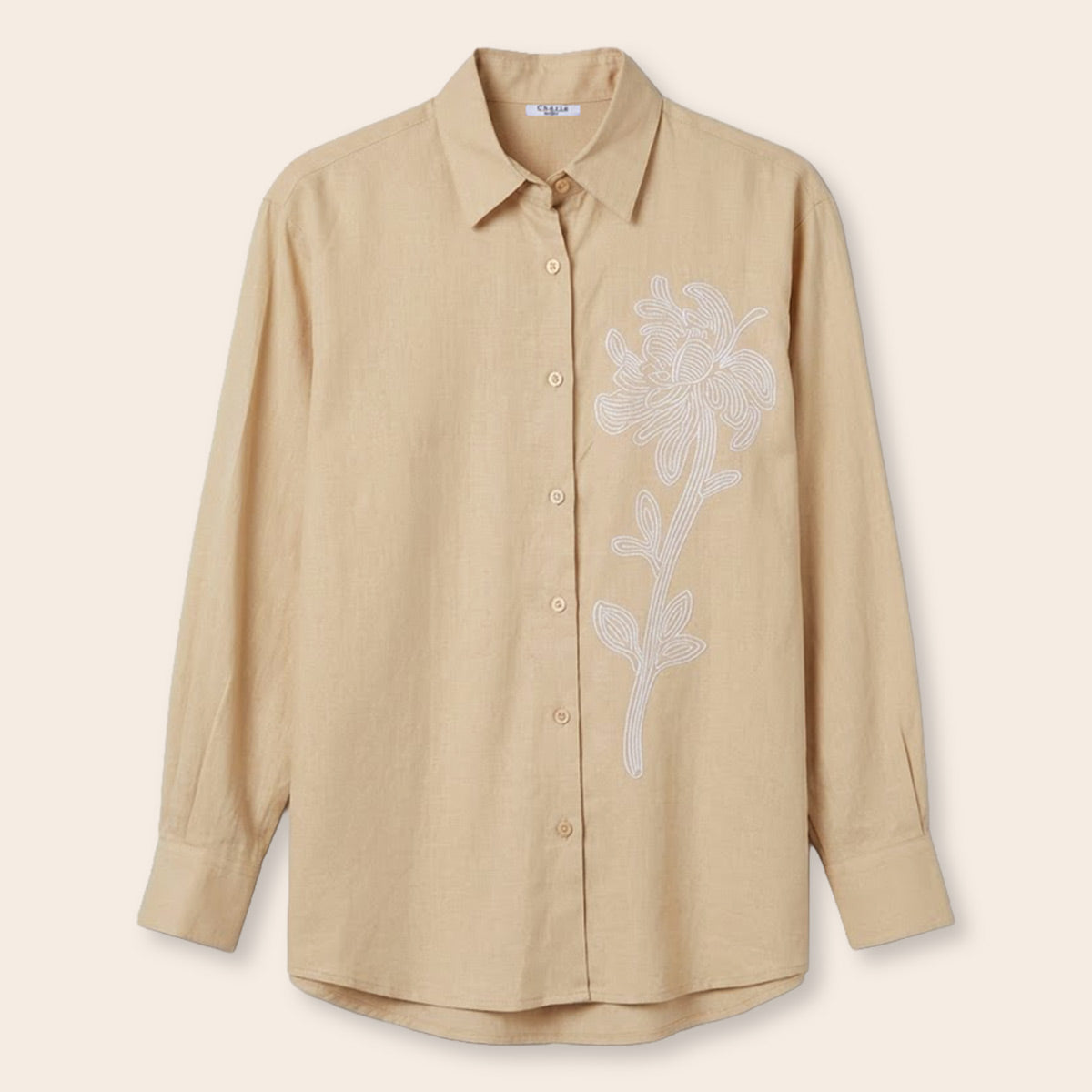 Women's Linen Lux Top (LINCLX-53|1760/EMB)