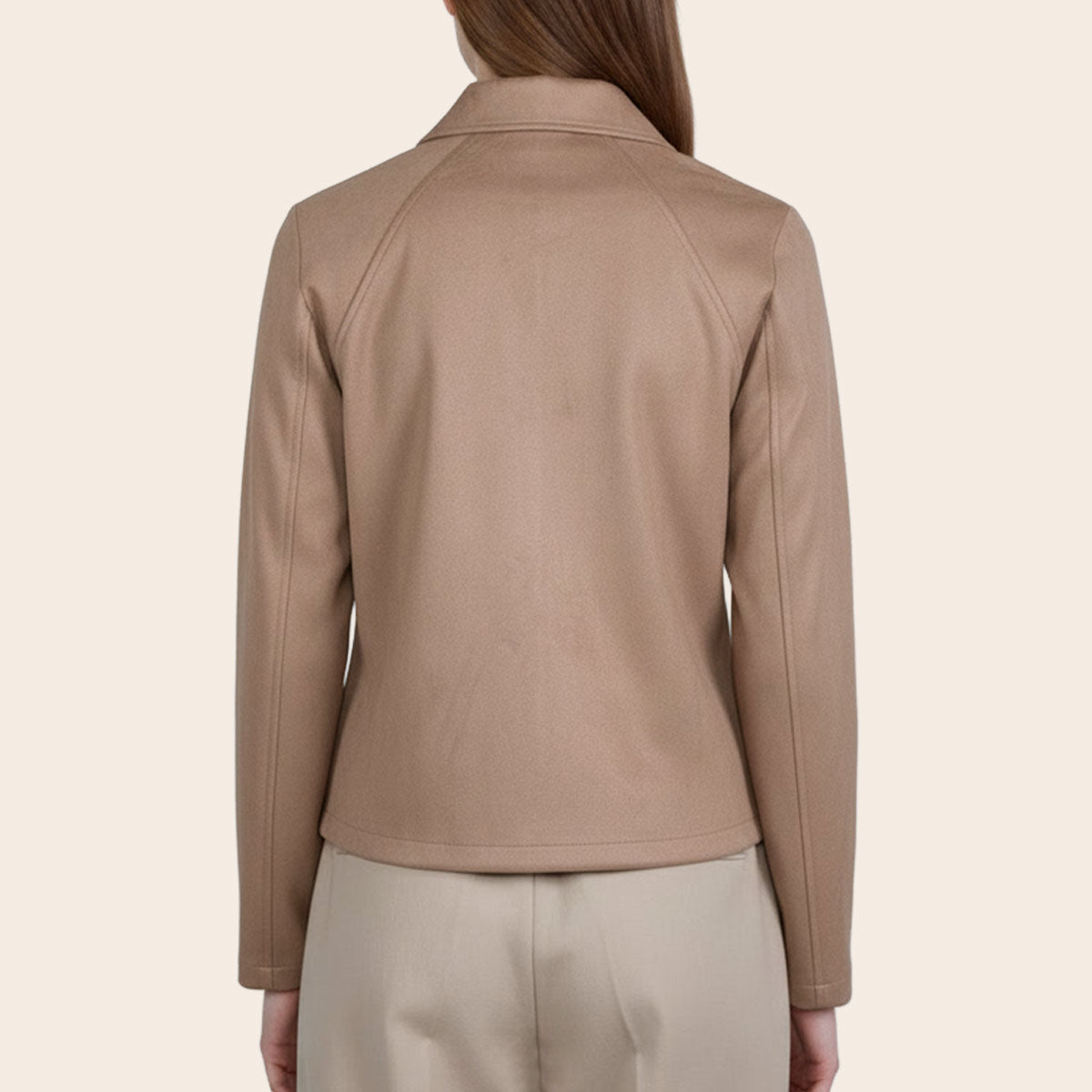 Women's Suede Jacket (ORGSUD-8|1807)