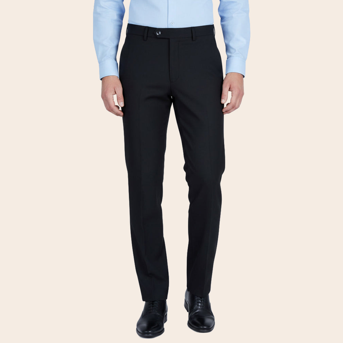 Men's Wool Rich Blend Trouser (STR-57|PTL)