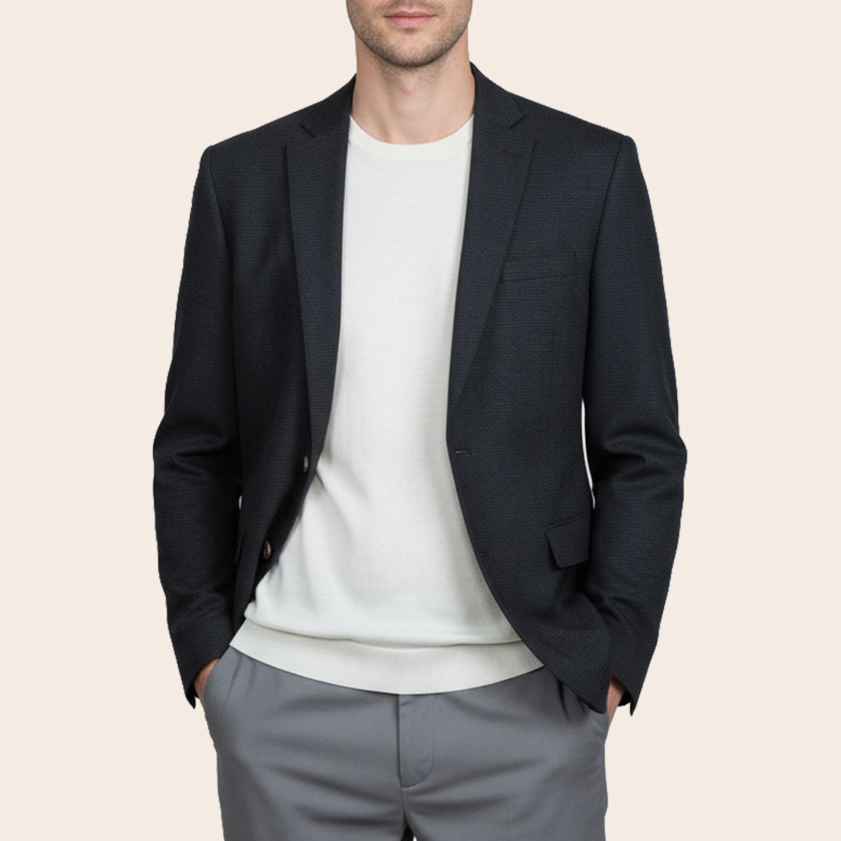 Men's Wool Blend Jacket (JTR-102|TLF18)