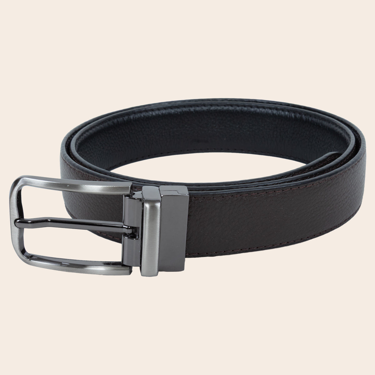 Men's Reversible Leather Belt (ZAL-98/BTL-6|MAT)