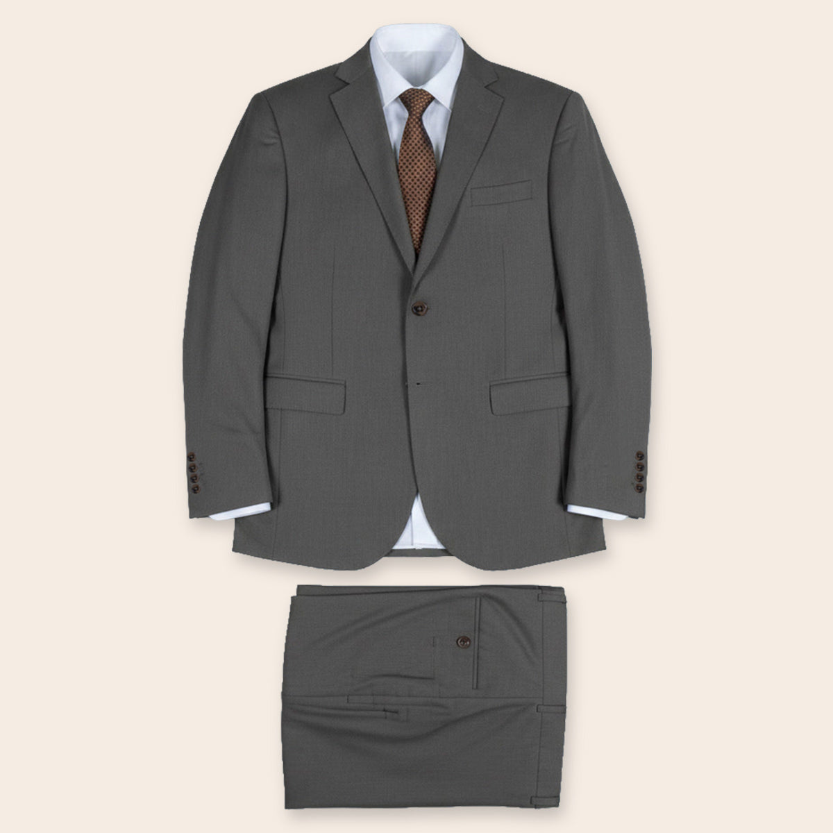 Men's Wool Rich Blend Suit (STR-84|TLF18)