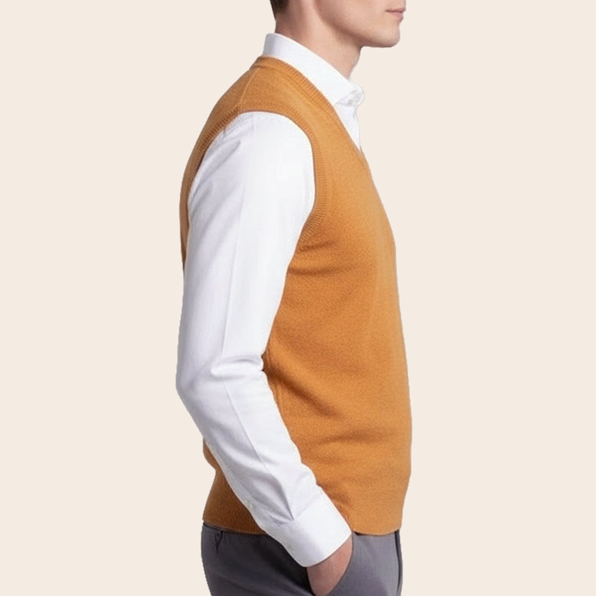 Men's Club Merino Sweater (WPT-830|VNK/SLL)