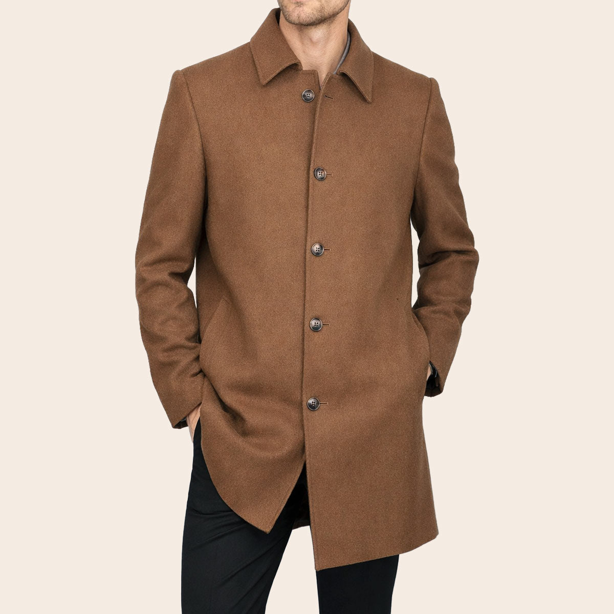 Men's Half Coat (BL-132|CLR)