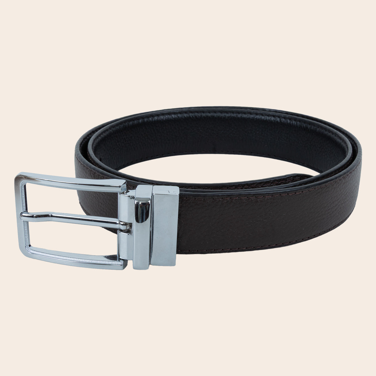 Men's Reversible Leather Belt (ZAL-90/BTL-6|MAT)