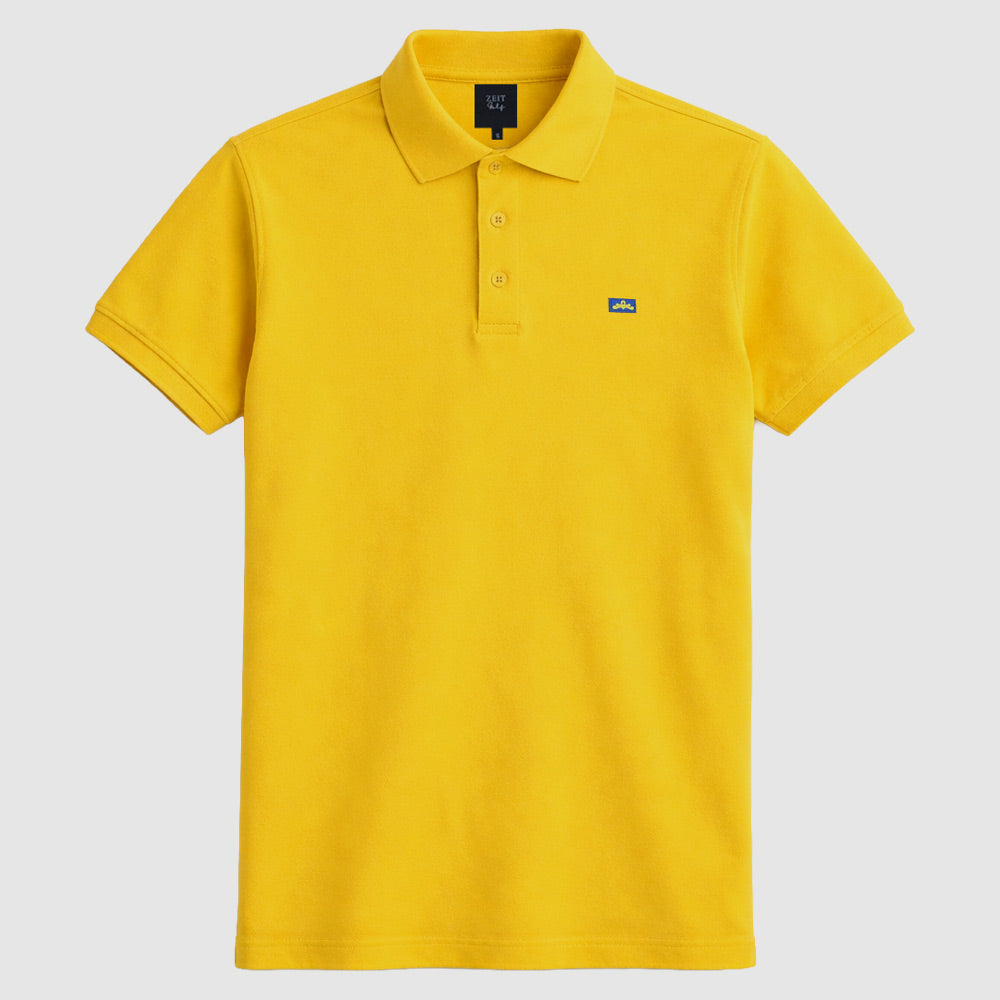 Men's Cotton Stretch Pique Golf Polo (PKPCG-12|PKT/HSL)