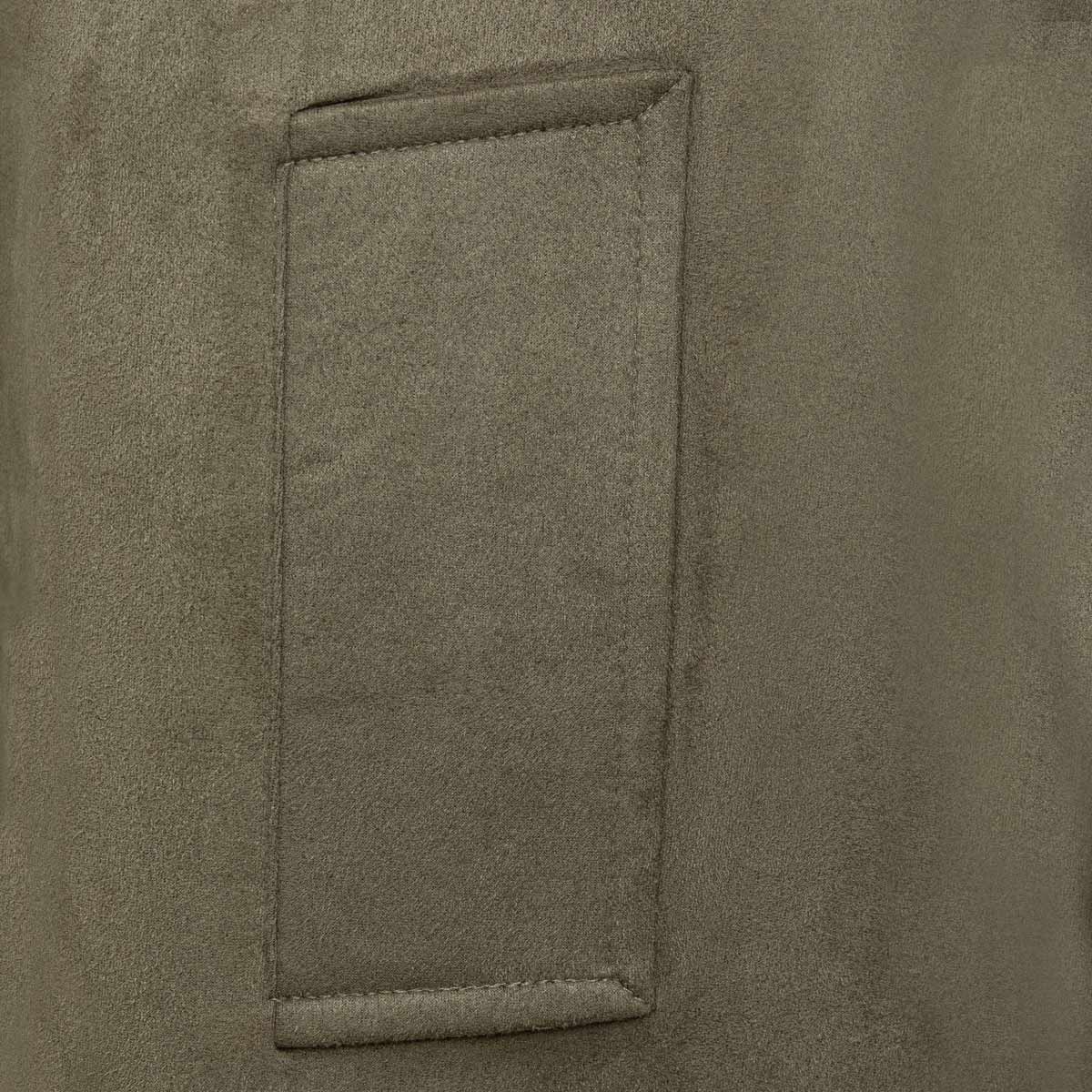 Women's Suede Over Coat (ORGSUD-7|1815)