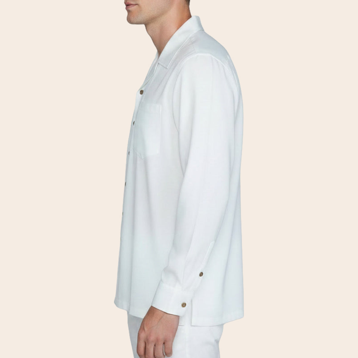 Men's Linen Fluer Bushirt (LINCFR-41|CCL/FSL)