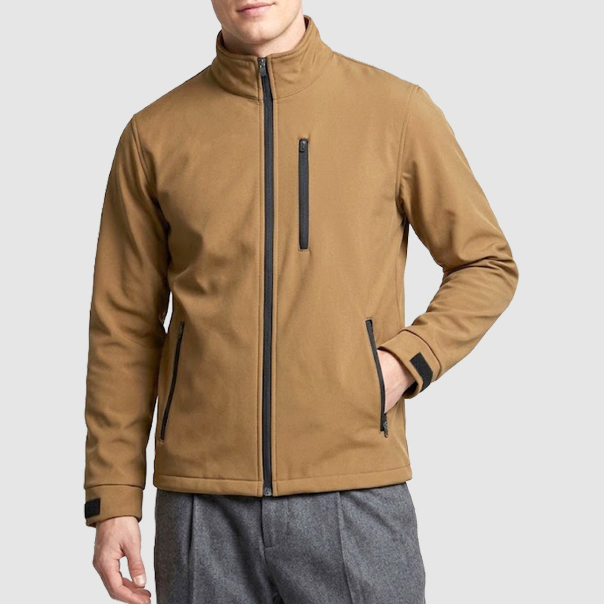 Men's  Softshell Down Jacket (ORGSSF-7|U3418)