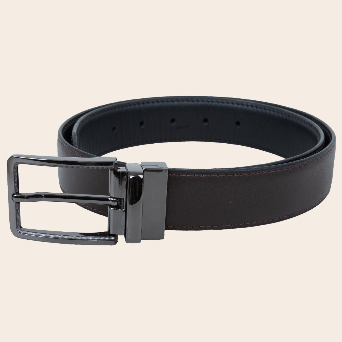 Men's Reversible Leather Belt (ZAL-93/BTL-1|MAT)