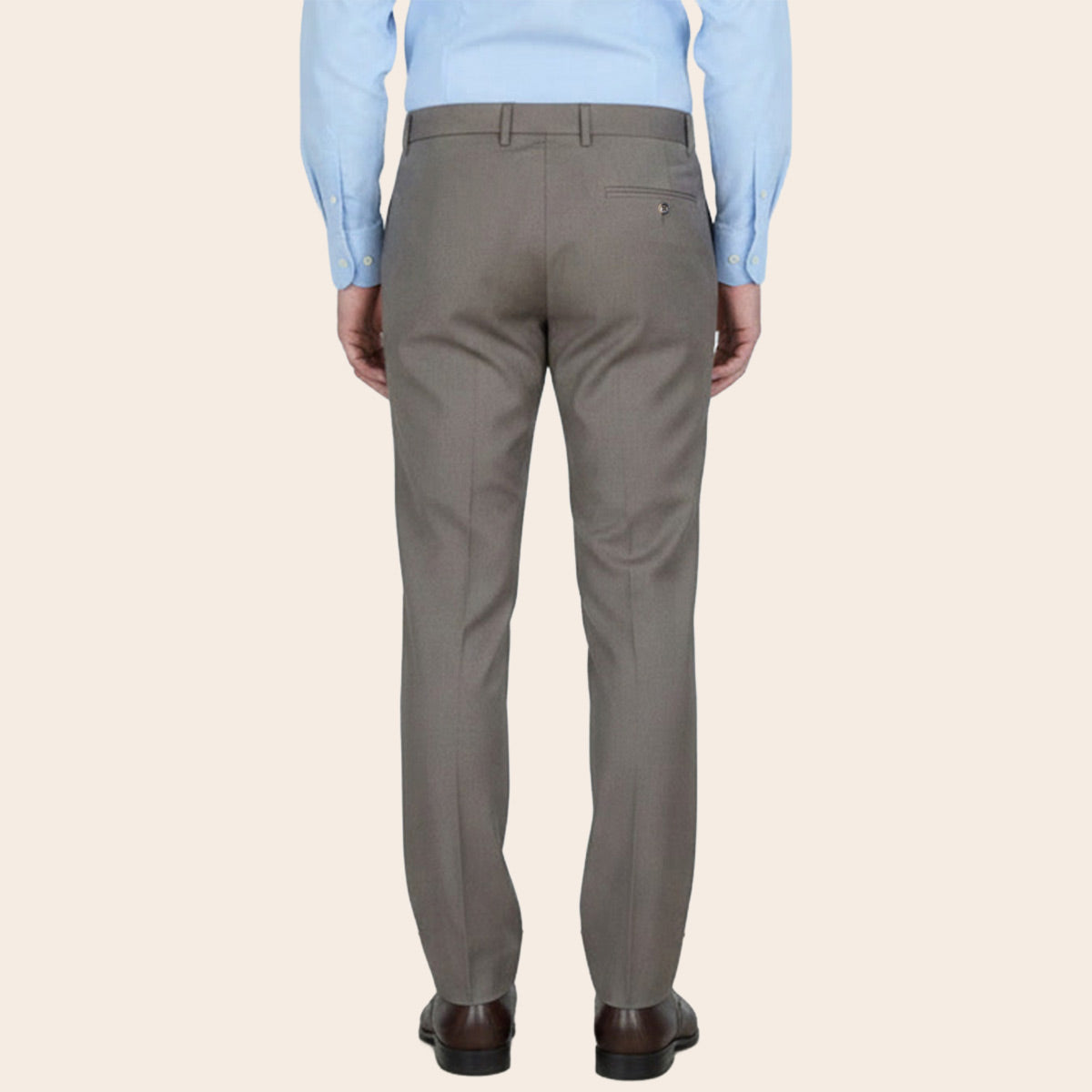 Men's Wool Rich Blend Trouser (STR-84|PTL)