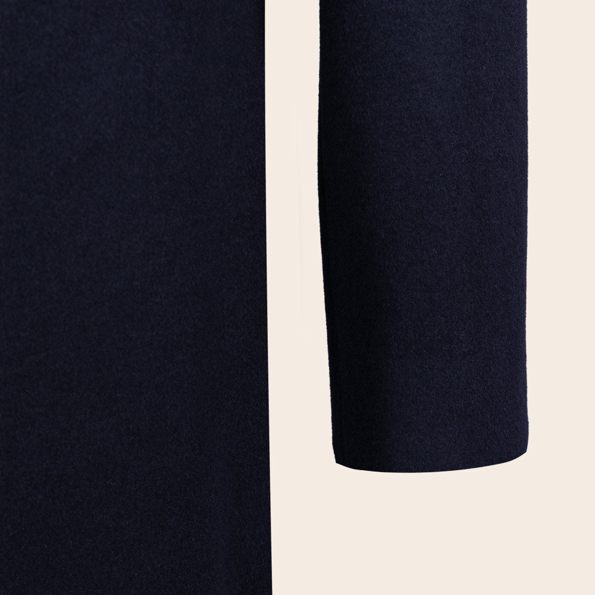 Men's Wool Blend Half Coat (LBL-35|CLR)