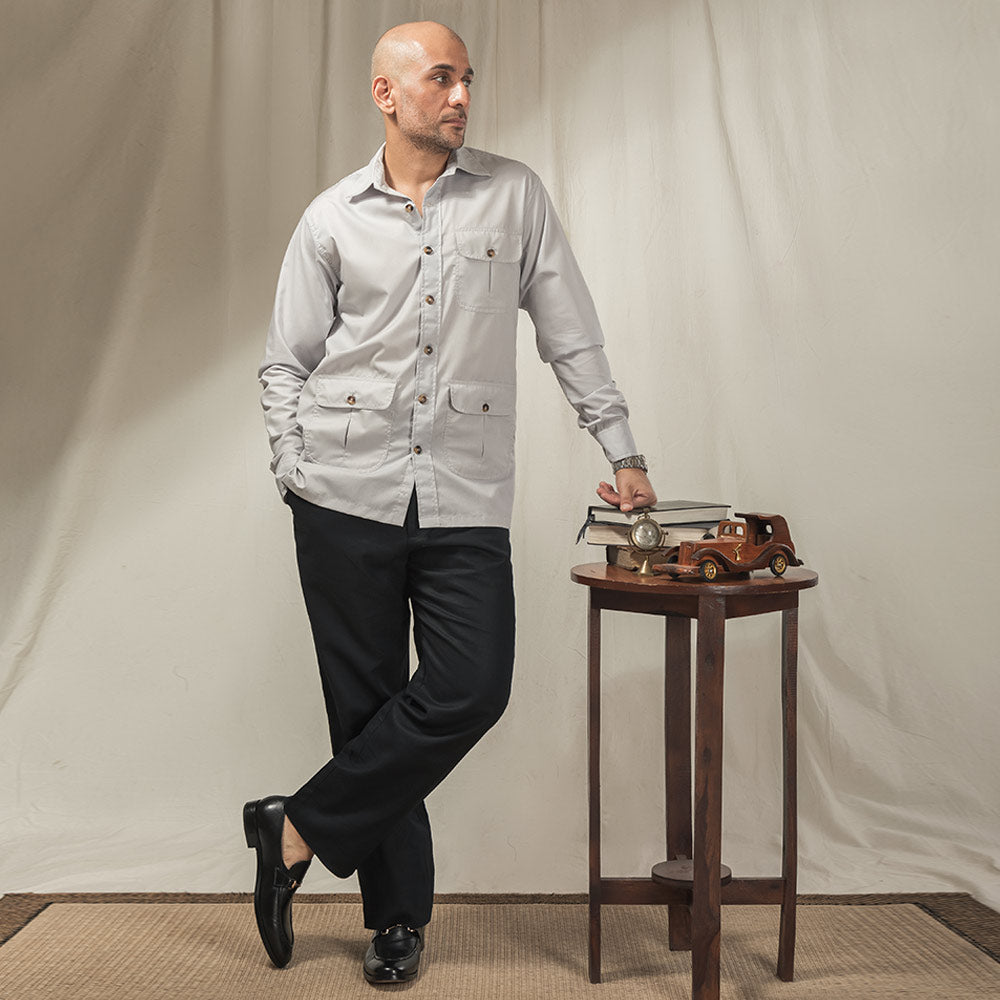 Men's Bush Coat (CTN-483|CLR/FSL)