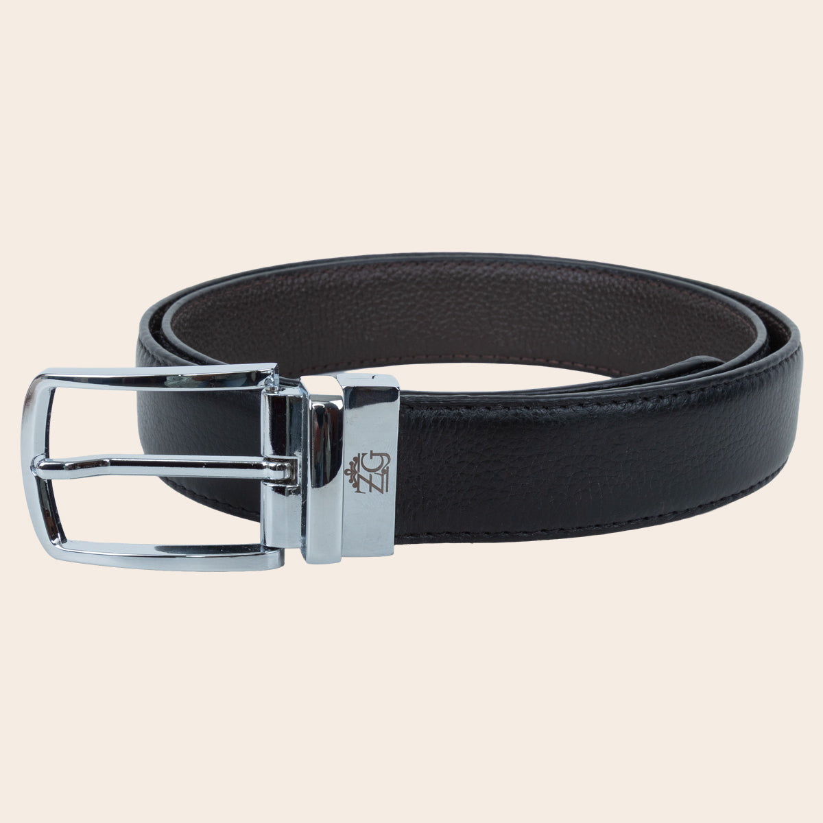 Men's Reversible Leather Belt (ZAL-104/BTL-6|MAT)