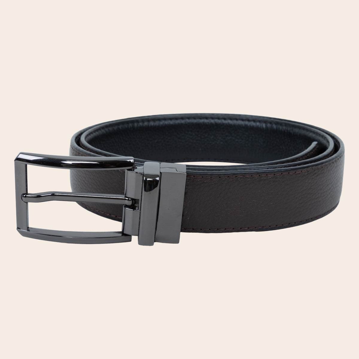 Men's Reversible Leather Belt (ZAL-92/BTL-6|MAT)