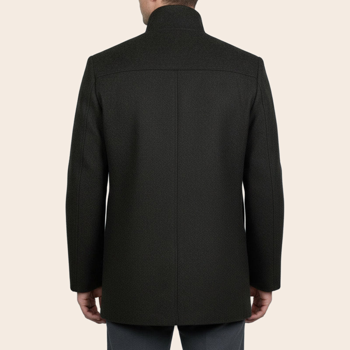 Men's Wool Blend Zipper Jacket (LBL-32|ZJ1)