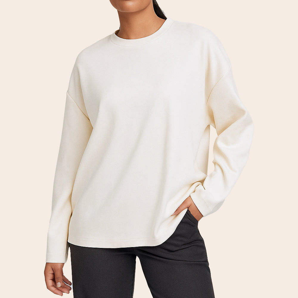 Women's Lyocot Crewneck Sweatshirt (JRCSS-3|1814)