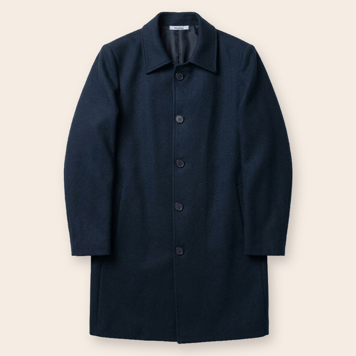 Men's Wool Blend Half Coat (LBL-38|CLR)
