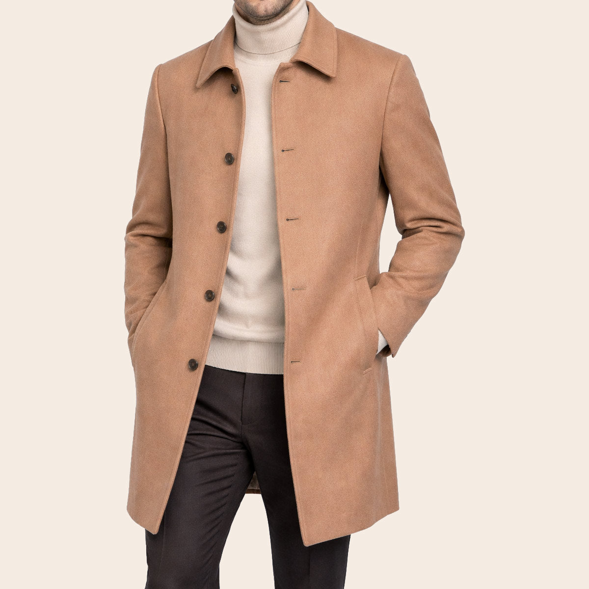 Men's Half Coat (BL-131|CLR)